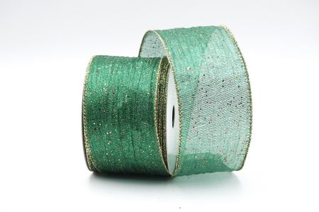 Glitter Metallic Ribbon_KF7336G-3_green